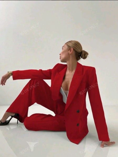 Conjunto de Traje Blazers Elegante 408100 P