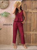Conjunto 2 Piezas Blusa y Pantalón 29022 e74