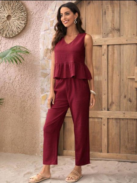 Conjunto 2 Piezas Blusa y Pantalón 29022 e74