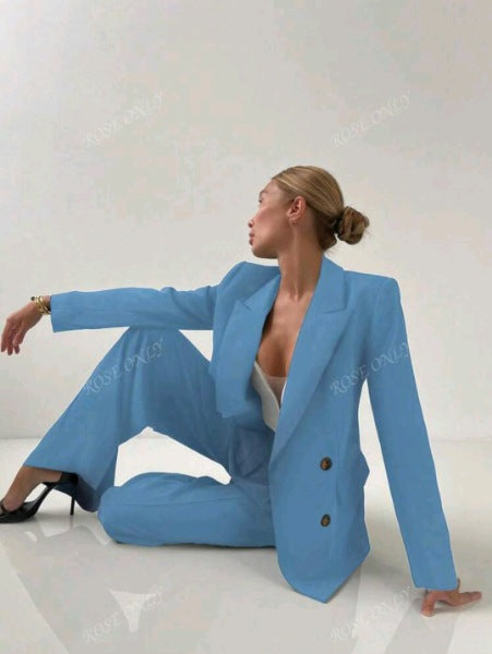 Conjunto de Traje Blazers Forrado y Pantalón 92979 e138