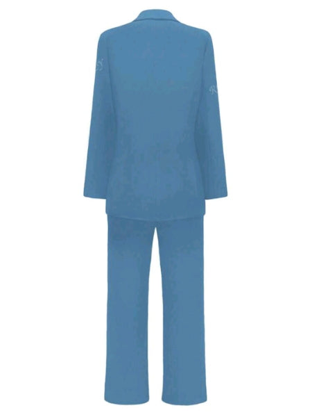 Conjunto de Traje Blazers Forrado y Pantalón 92979 e138