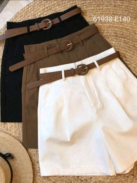 Set de 3 Shorts Casual sin Cinturón 61938 E140