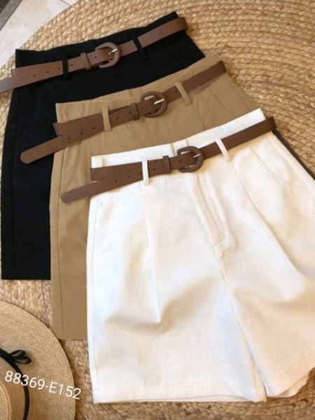 Set de 3 Shorts Casual sin Cinturón 88369 e152