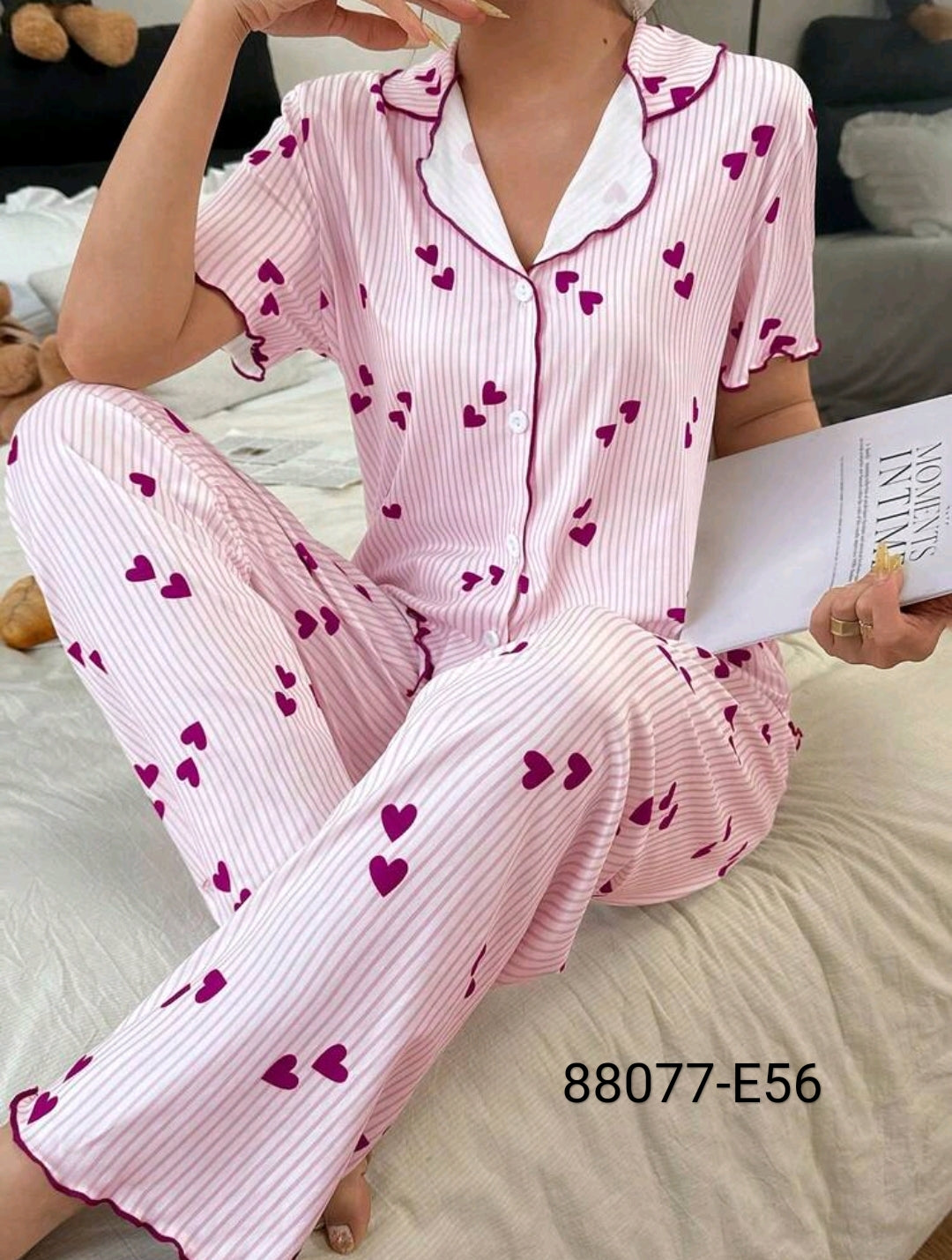 Pijama Manga Corta 88077-E56