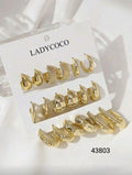 Zarcillos 10 Pares 43803