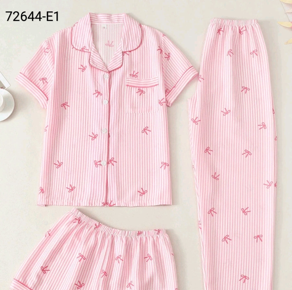 Pijama 3 Piezas 72644-E1