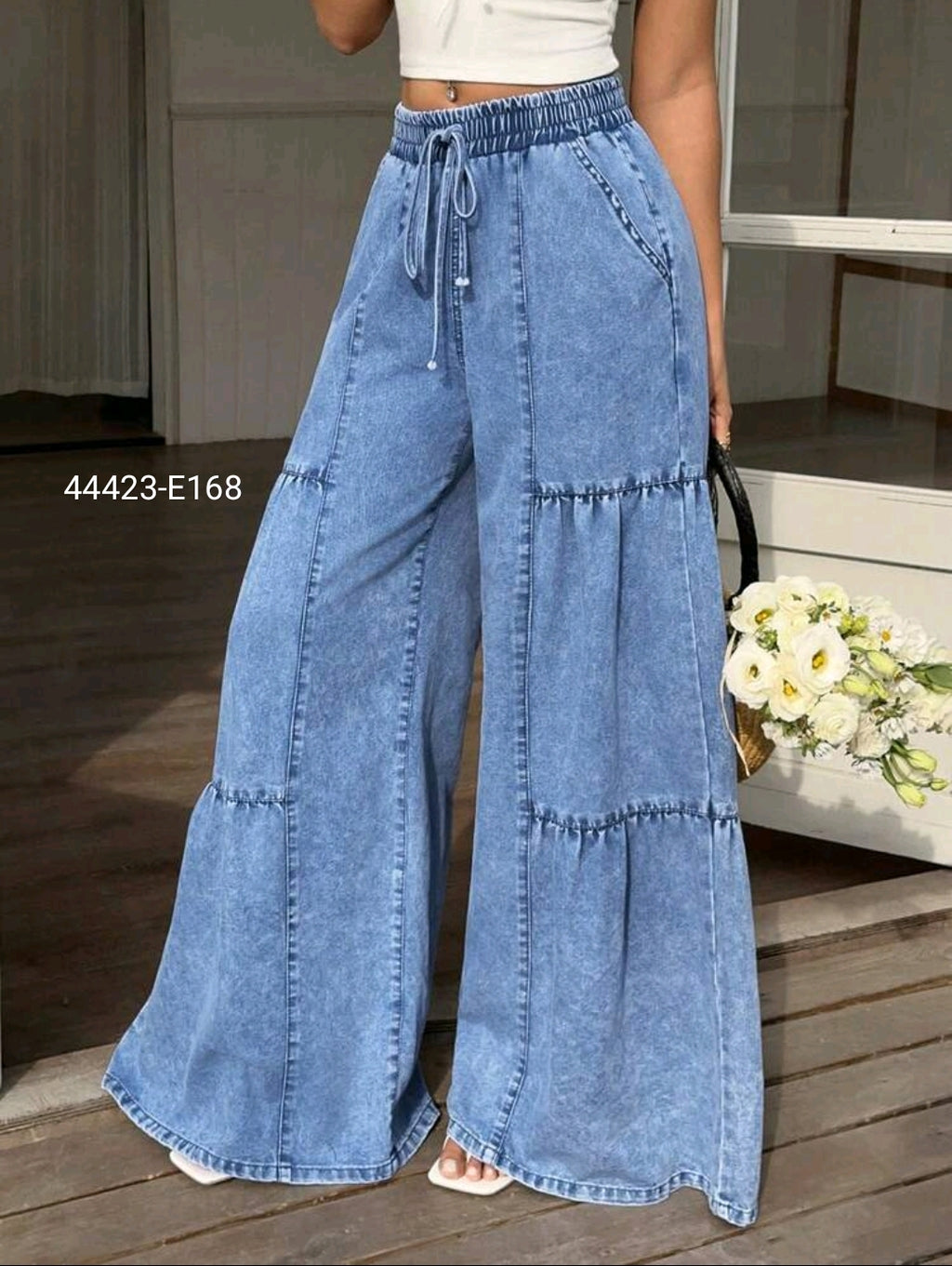 Jeans Pierna Ancha 44423-E168