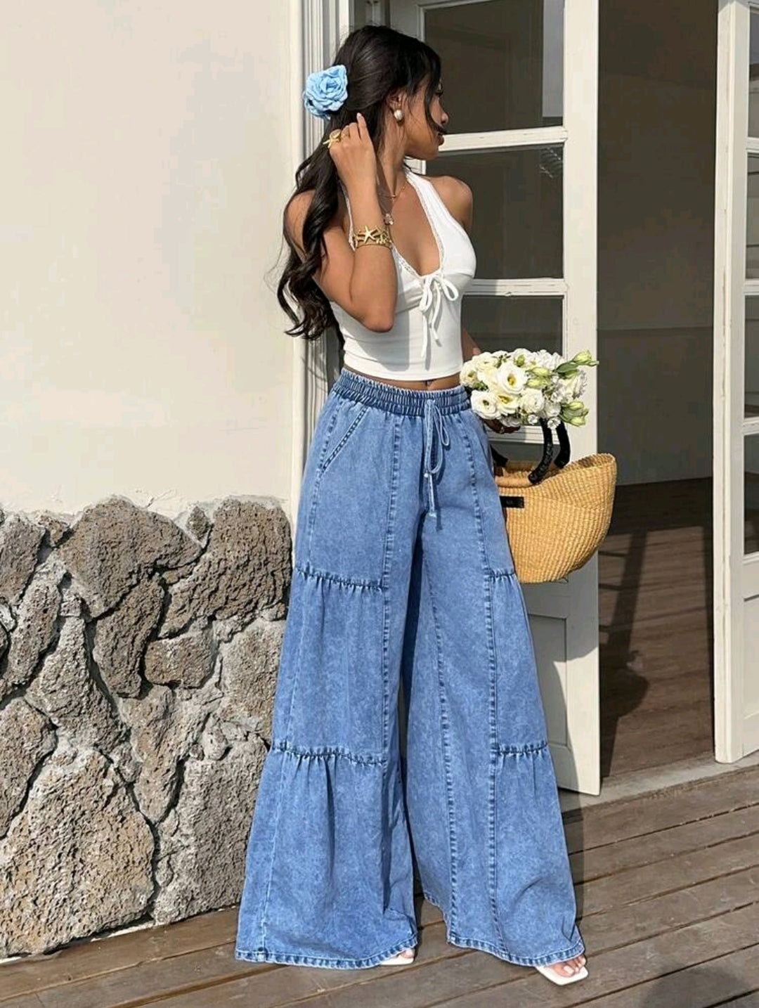Jeans Pierna Ancha 44423-E168