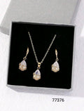 Collar y Zarcillos Acero Inoxidable 77376