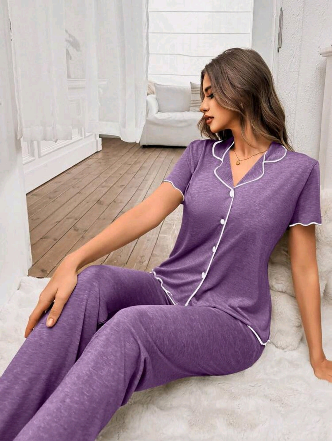 Pijama Manga Corta 23171-E56