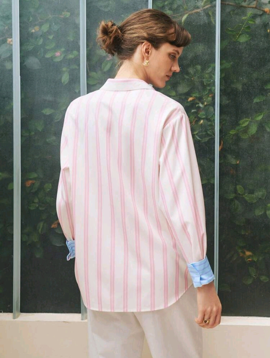 Blusa con Estampado de Rayas 73730-E102