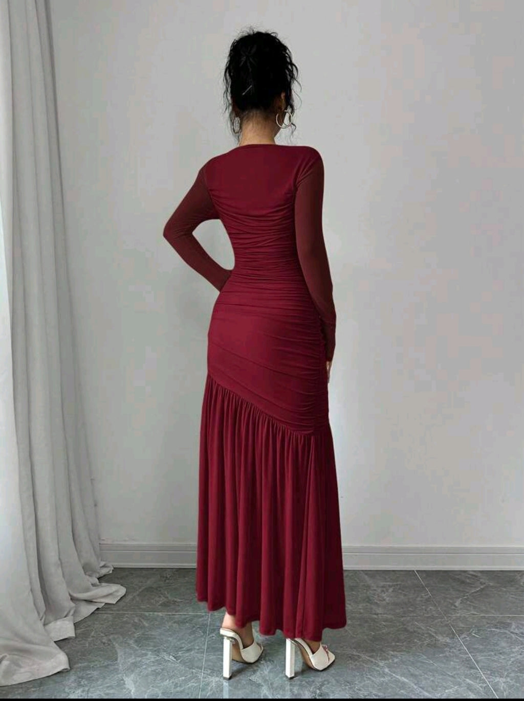 Vestido Largo Elegante 67890-E55