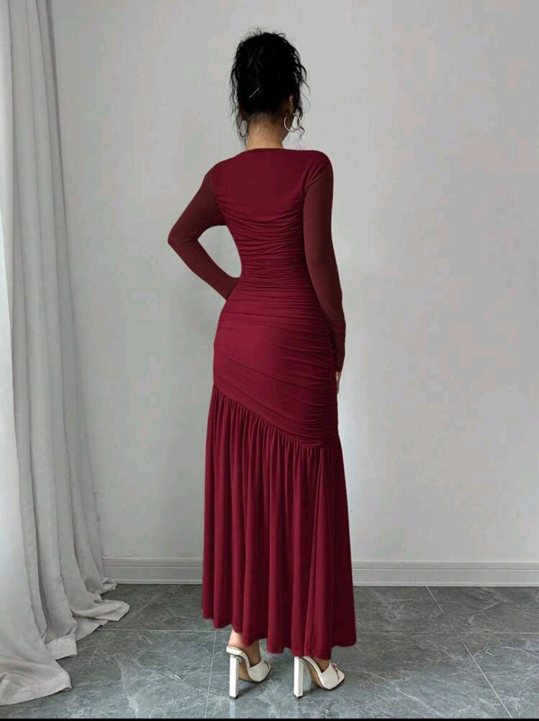 Vestido Largo Elegante 67890-E55