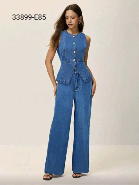 Conjunto Jeans 2 Piezas 33899-E85