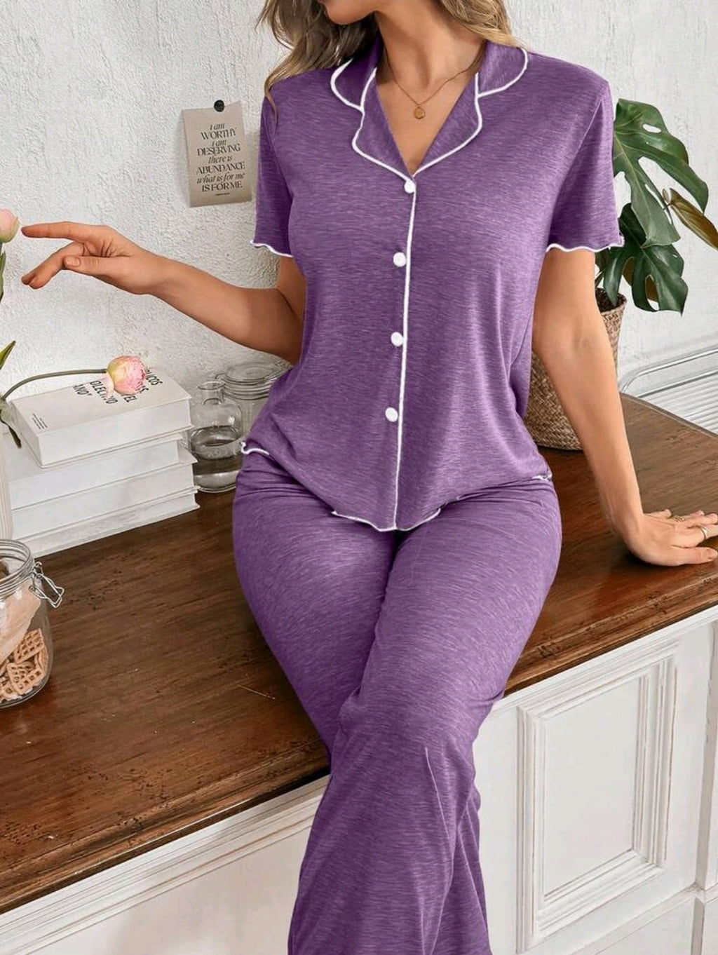 Pijama Manga Corta 23171-E56