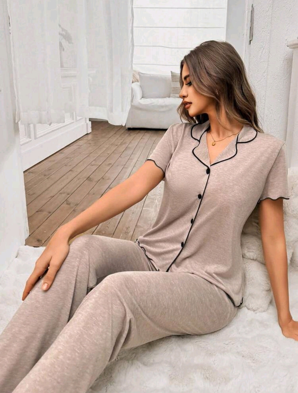 Pijama Manga Corta 39055-E57