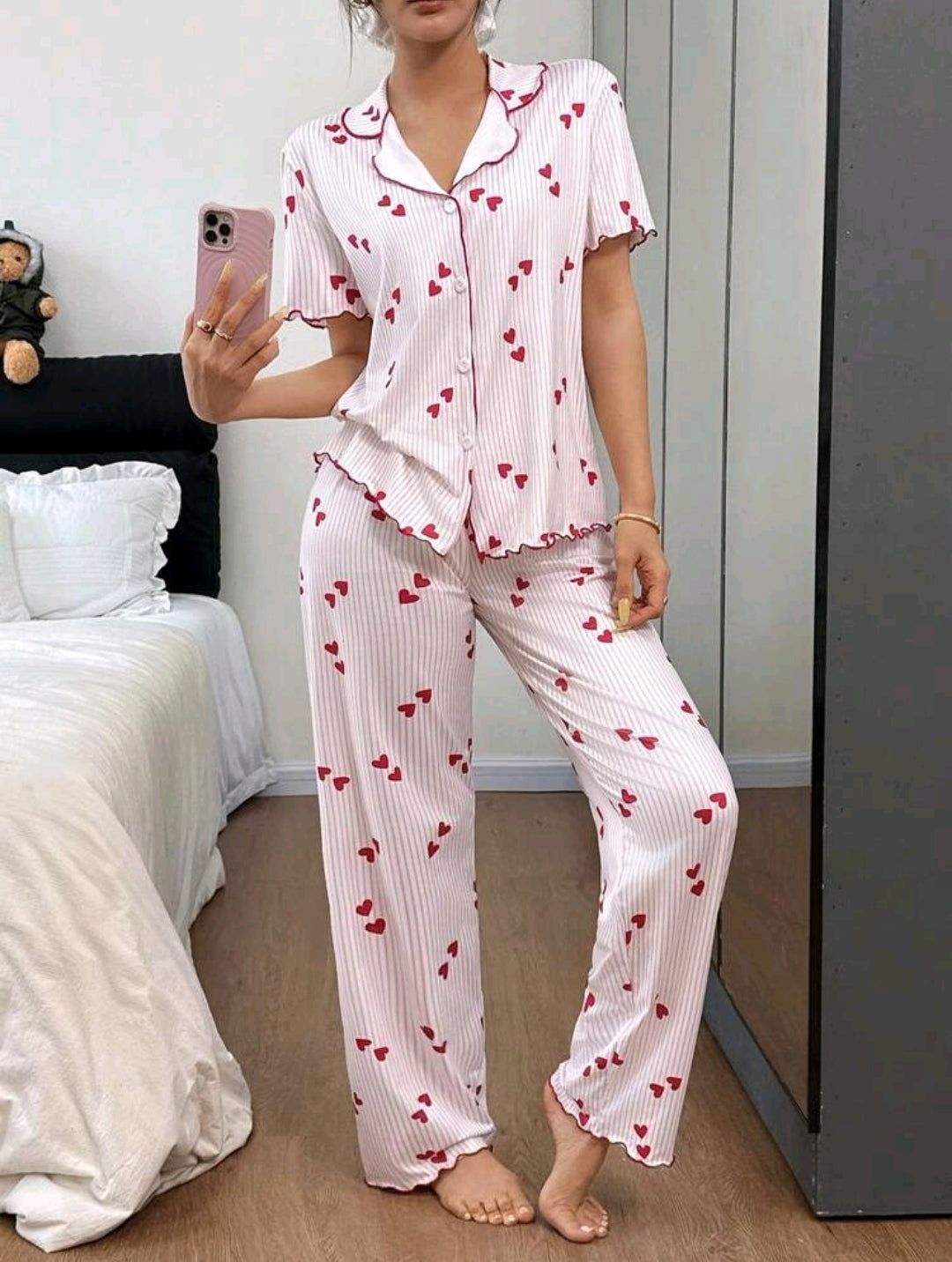 Pijama Manga Corta 13854-E82