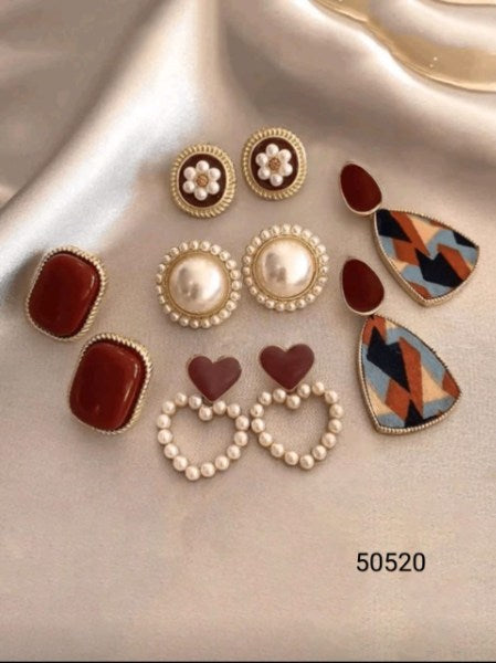 Zarcillos 5 Pares 50520