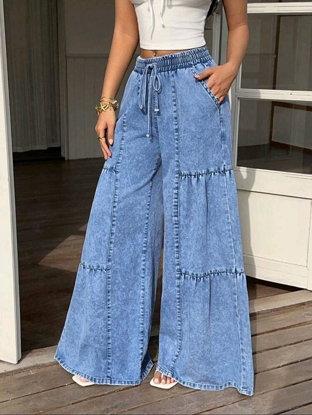 Jeans Pierna Ancha 44423-E168