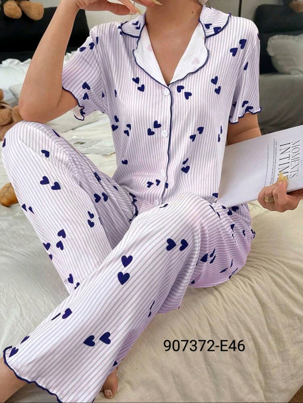 Pijama Manga Corta 907372-E46