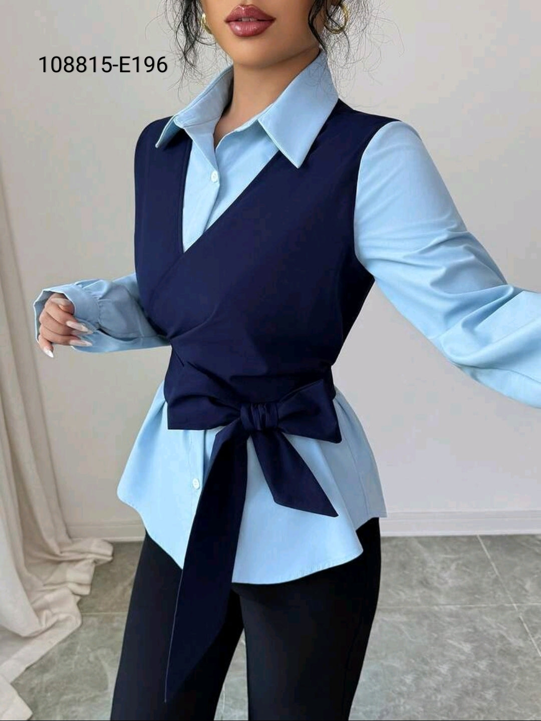 Blusa Manga Larga 108815-E196