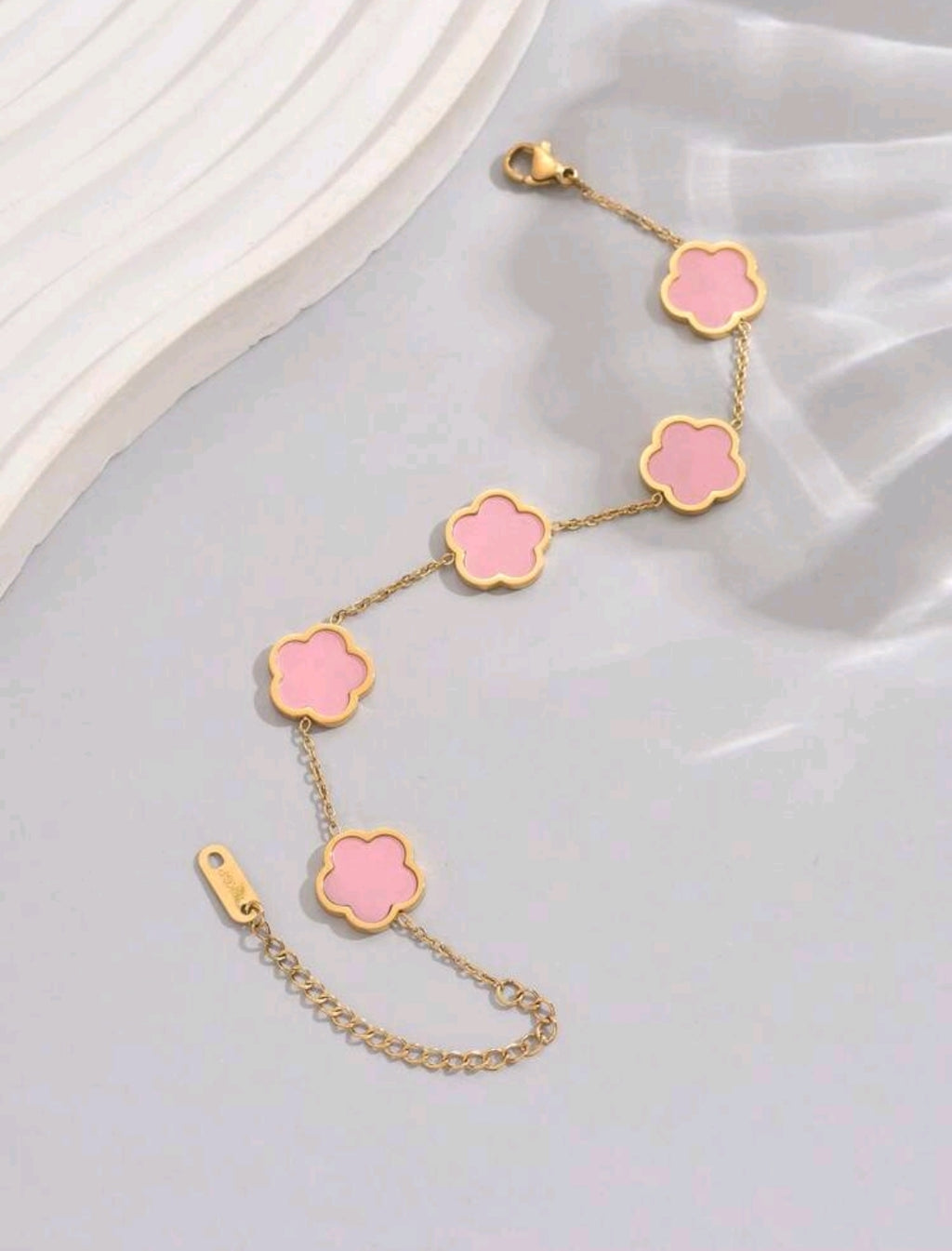 Pulsera de Plata 74494Rosa