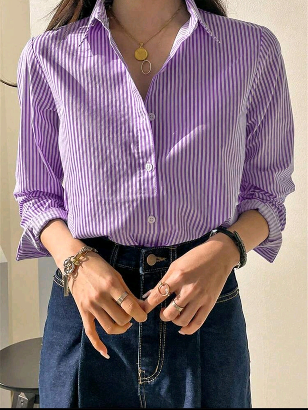 Blusa de Rayas 58584-E193