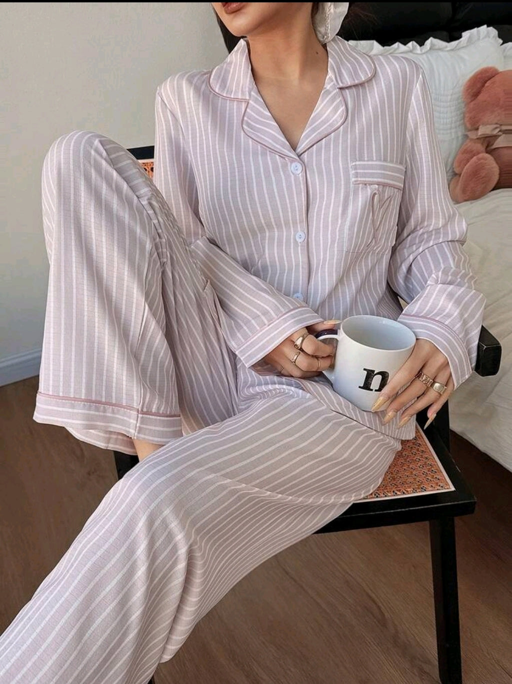 Pijama Manga Larga 91577-E38