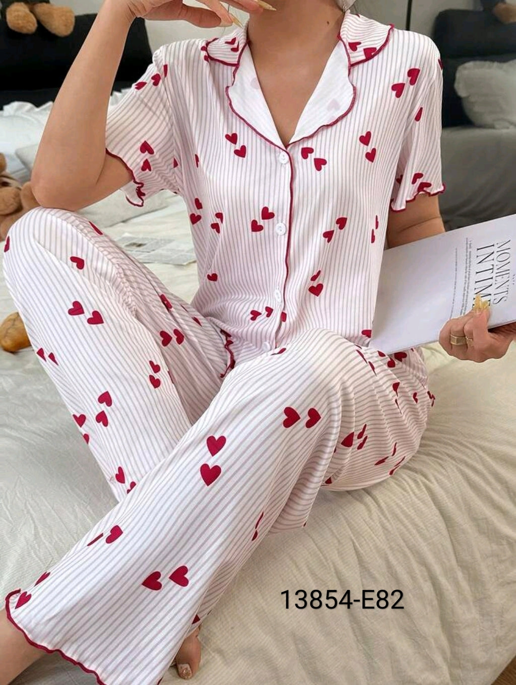 Pijama Manga Corta 13854-E82